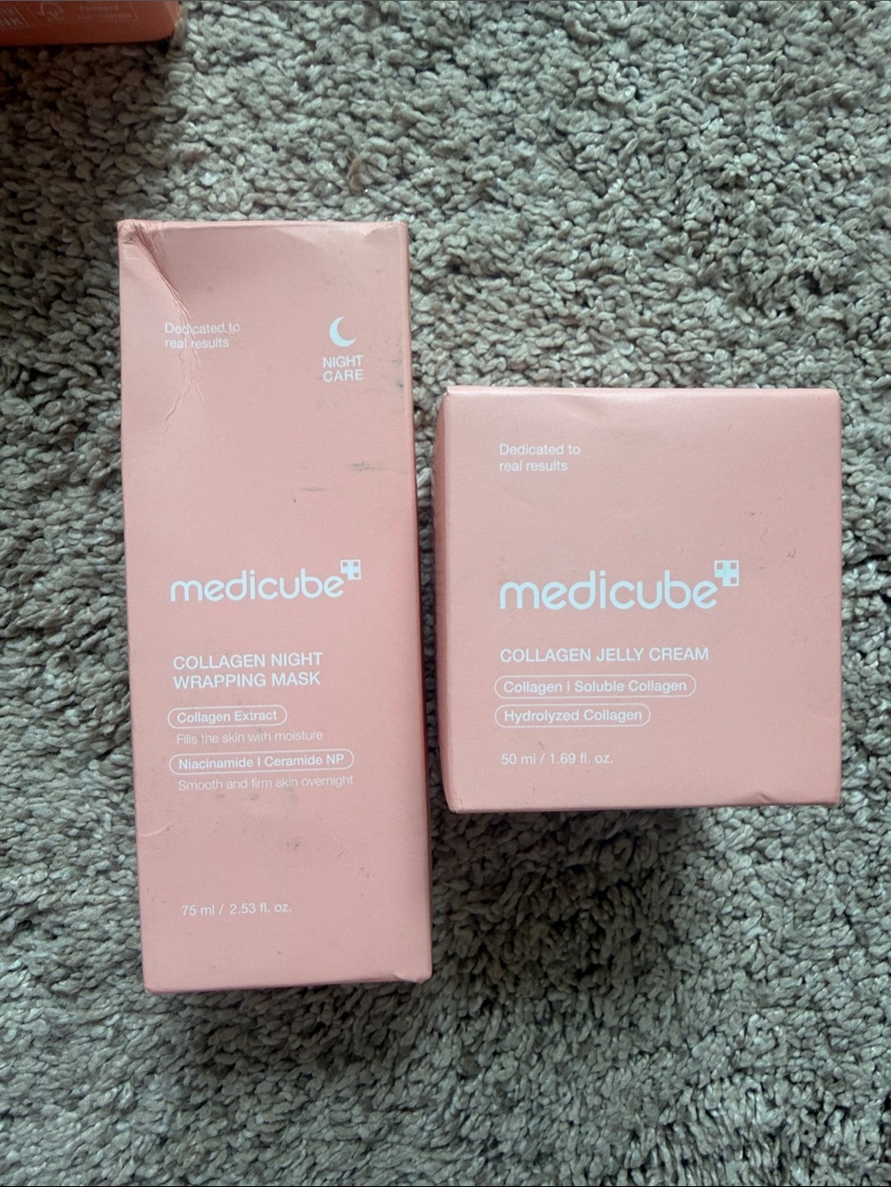 New Medicube BUNDLE Collagen Jelly Cream & Collagen Night Wrapping Mask - Picture 2 of 5